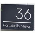 Love Abode Personalised Contemporary House Sign