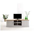 Gfw Kendal Large Tv Unit - Fits Up To 65 Inch Tv - Grey