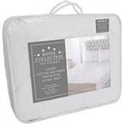 Very Home Hotel Collection Extra Deep 30Cm Mattress Protector Sk - White