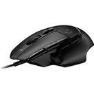 Logitechg G502 X Wired Gaming Mouse, Hero 25K Gaming Sensor, For Pc/Mac- Black