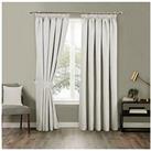 Very Home Jovy Blackout 3-Inch Pleated Curtains
