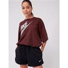 Nike Women'S Nsw Short Sleeve T-Shirt - Charcoal