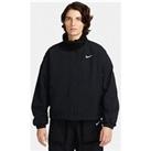 Nike Nsw Essential Sherpa Lined Woven Jacket - Black