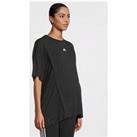 Adidas Performance Aeroready Train Essentials Nursing T-Shirt (Maternity) - Black/White