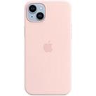 Apple Iphone 14 Plus Silicone Case With Magsafe - Chalk Pink