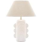 Very Home Scalloped Edge Table Lamp