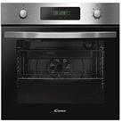 Candy Fidcx615 Built In 70 Litre, Multi-Function Oven With Aquactiva System - Black Glass With Stainless Steel - Oven With Installation