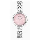 Accurist Jewellery Womens Silver Stainless Steel Chain Analogue Watch
