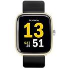 Sekonda Ladies Motion Silicone Strap Smartwatch - Gold/Black