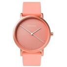Sekonda Ladies Palette Coral Silicone Strap With Coral Dial Watch
