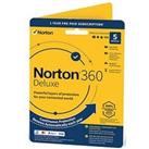Norton 360 Deluxe 5 Devices 1 Year Subscription With Automatic Renewal