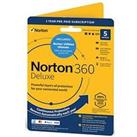 Norton 360 Deluxe With Utilities Ultimate - 5 Devices 1 Year Subscription With Automatic Renewal