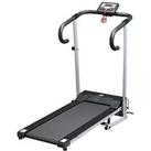 Homcom Electric Folding Treadmill Home Running Machine 500W 28Kg-Black/Grey