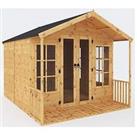 Mercia 10 X 8Ft Premium Traditional Summerhouse - Summerhouse With Installation