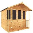Mercia 7 X 7Ft Traditional Summerhouse - Fsc Certified - Summerhouse With Installation