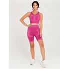 Lucy Mecklenburgh X V By Very Seamless Cycling Shorts - Pink
