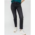 Levi'S 724 High Rise Straight Jean - Never Forget - Grey
