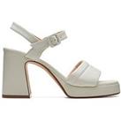 Clarks Patema Part - Off White Leather