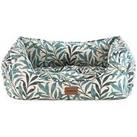 Morris & Co Morris & Co - Willow Bough Print Square Pet Bed (Small)