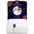 Dreamland Snowed In Cotton Electric Mattress Protector
