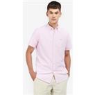 Barbour Short Sleeve Oxford Tailored Fit Shirt - Light Pink