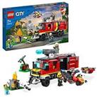 Lego City Fire Command Unit Truck Toy 60374