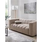 Very Home Jay 3 Seater Fabric Sofa - Taupe - Fsc Certified