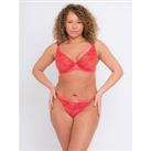 Curvy Kate Stand Out Scooped Plunge Bra - Red