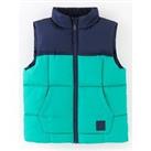 Mini V By Very Square Quilted Colourblock Gilet - Multi