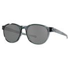 Oakley Reedmace Prism Black Polarized Round Sunglasses - Black