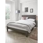 Very Home Camberley Bed With Mattress Options (Buy And Save!) - Bed Frame With Microquilt Mattress