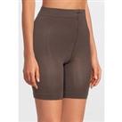 V By Very Confident Curve Anti Chafing Short - Chocolate