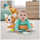 Fisher-Price 3-In-1 Puppy Tummy Wedge Baby Play Toy