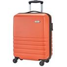 Rock Luggage Bryon 4 Wheel Hardshell Cabin Tsa Suitcase - Orange