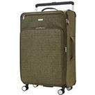 Rock Luggage Rocklite Dlx 8 Wheel Soft Unique Lightweight Large Suitcase - Khaki