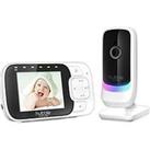 Hubble Nursery View Glow 2.8'' Baby Video Monitor And Night Light