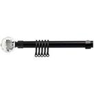 Very Home Extendable Curtain Pole Kit With Crystal Finials