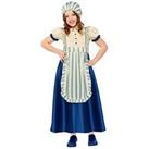 Victorian Girl Stripe Deluxe Costume