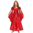 Tudor Queen Red Deluxe Costume