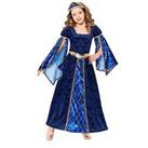 Tudor Princess Blue Deluxe Costume