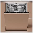 Hotpoint Hydroforce H8Iht59Ls 14-Place Built-In Dishwasher - Black - Dishwasher Only