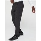 Boss H-Louis-Mm-C-233 Regular Fit Formal Trousers - Dark Grey