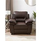 Verona Leather/Faux Leather Armchair - Fsc Certified