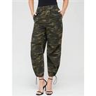 V By Very Camouflage Print Utility Trousers - Multi