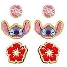 Disney Lilo & Stitch Earring Set (3 Pairs)