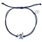 Disney Lilo And Stitch Blue Adjustable Cord Bracelet