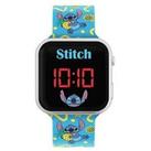 Disney Lilo And Stitch Character Print Strap Led Watch