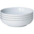 Denby White By Denby Set Of 4 Pasta Bowls