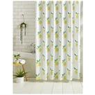 Sassy B Lemon Zest Shower Curtain