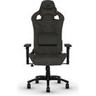 Corsair T3 Rush 2023 Fabric Gaming Chair - Charcoal/Black